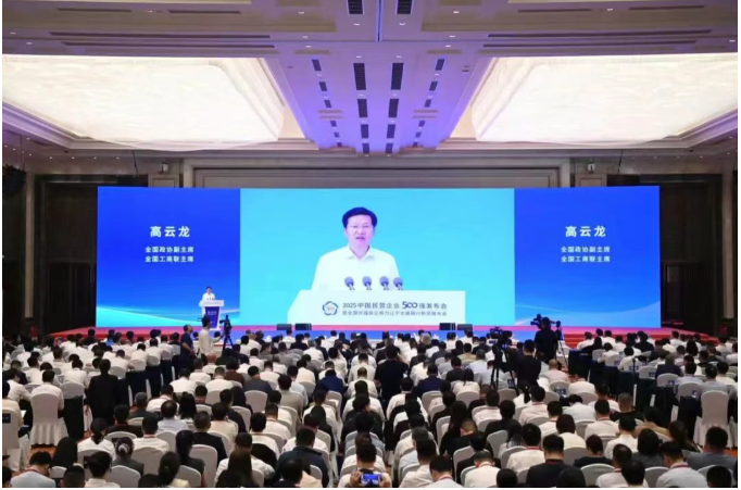 青山、振石、宏旺、甬金等上榜“2025中國民營企業(yè)500強”